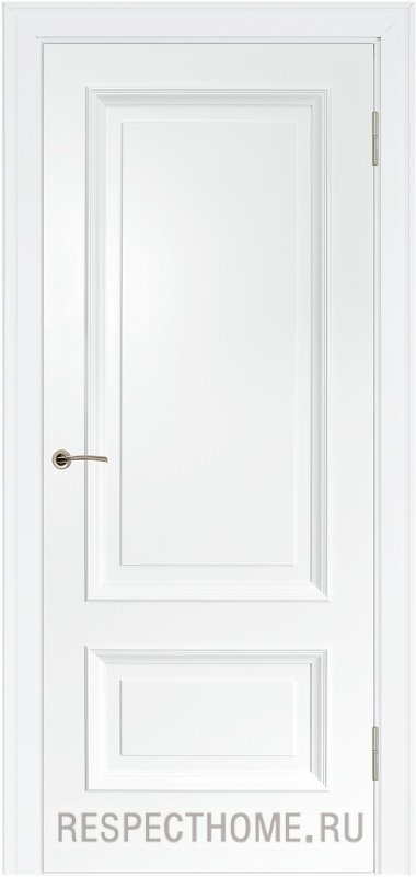 Межкомнатная дверь эмаль белая Potential doors 234 ДГ