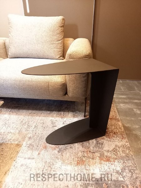 Стол приставной к дивану Cascate Mell 550х300х550 мм Dark Brown Colour