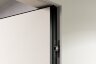 Распашная дверь "SECRET EDGE(65)" revers под покраску, Черный Муар 9005 правая