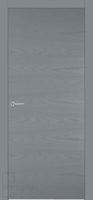 Межкомнатная дверь Potential doors Blend эмаль грей 400 ДГ