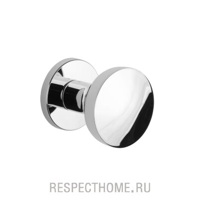 Дверная ручка двусторонняя Aprile Ortica R PREMIUM COLLECTION хром полированный, хром матовый, черный