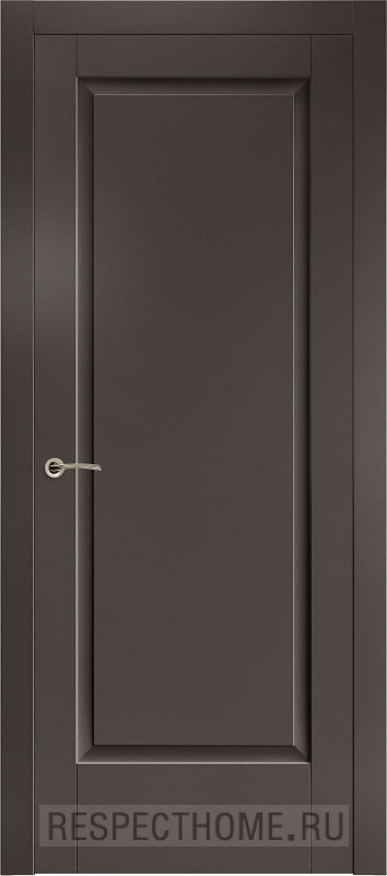 Межкомнатная дверь эмаль горький шоколад Potential doors 251 ДГ