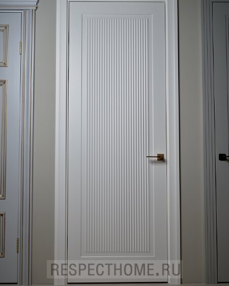 Межкомнатная дверь эмаль слоновая кость Potential doors 521 ДГ 