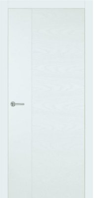 Межкомнатная дверь Potential doors Blend эмаль серая 406 ДГ