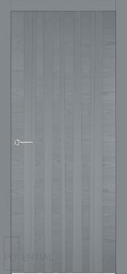 Межкомнатная дверь Potential doors Blend эмаль грей 404 ДГ