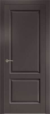 Межкомнатная дверь эмаль горький шоколад Potential doors 252 ДГ