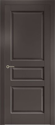 Межкомнатная дверь эмаль горький шоколад Potential doors 253 ДГ