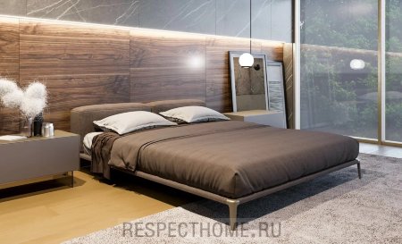 Кровать Cascate Porte Pezzo, спальное место 2000*2000мм