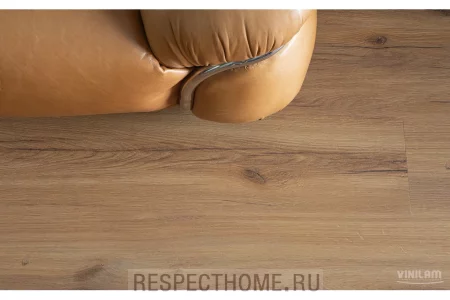 Клеевая кварц-виниловая плитка VINILAM CORK Glue Luxury (LVT) Дуб Кадис 232x1227x2.5 мм (4.555 м2)