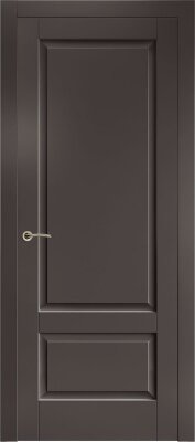 Межкомнатная дверь эмаль горький шоколад Potential doors 254 ДГ