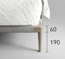 Кровать Cascate Porte Tina, спальное место 1600*2000мм