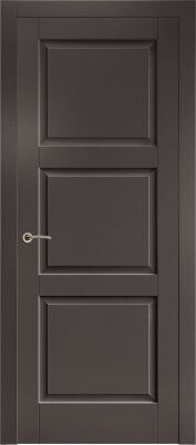 Межкомнатная дверь эмаль горький шоколад Potential doors 255 ДГ