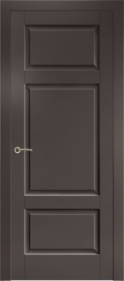 Межкомнатная дверь эмаль горький шоколад Potential doors 256 ДГ