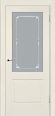 Межкомнатная дверь эмаль аворио Potential doors 222 Стекло Милора