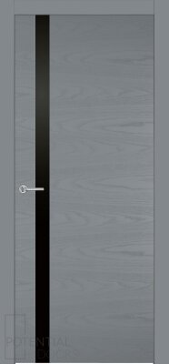 Межкомнатная дверь Potential doors Blend эмаль грей 453 ДО