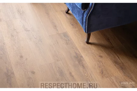 Клеевая кварц-виниловая плитка VINILAM CORK Glue Luxury (LVT) Дуб Кордова 232x1227x2.5 мм (4.555 м2)