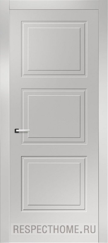 Межкомнатная дверь эмаль светло-серая Potential doors 245.2 ДГ