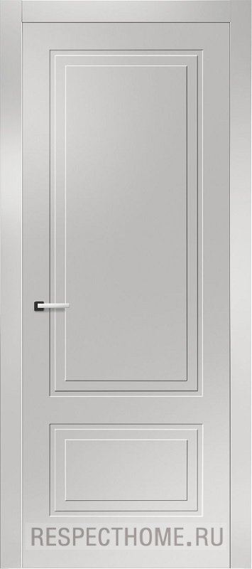 Межкомнатная дверь эмаль светло-серая Potential doors 244.2 ДГ