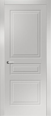 Межкомнатная дверь эмаль светло-серая Potential doors 243.2 ДГ