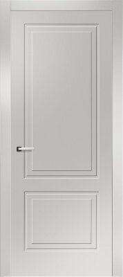 Межкомнатная дверь эмаль светло-серая Potential doors 242.2 ДГ