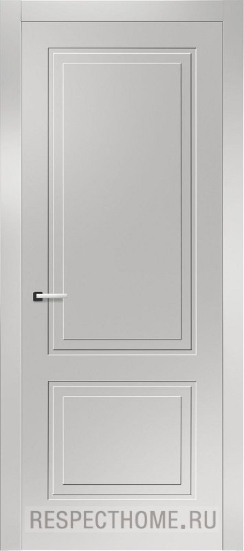 Межкомнатная дверь эмаль светло-серая Potential doors 242.2 ДГ