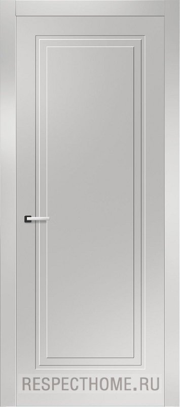 Межкомнатная дверь эмаль светло-серая Potential doors 241.2 ДГ