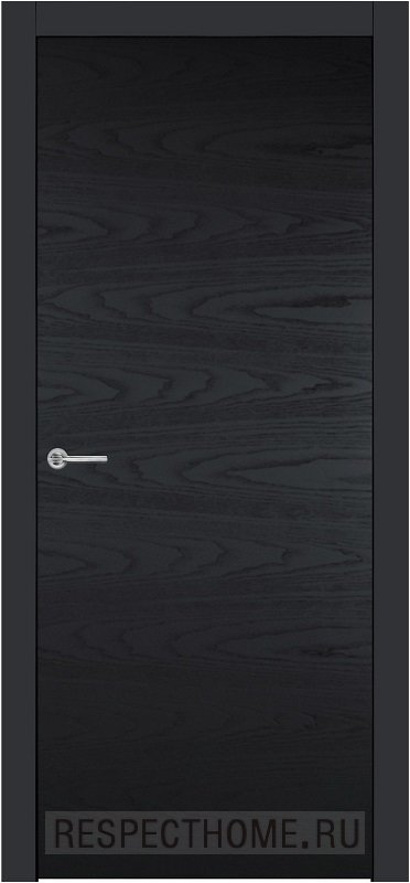 Межкомнатная дверь Potential doors Blend эмаль чёрная 400 ДГ