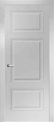 Межкомнатная дверь эмаль светло-серая Potential doors 246.1 ДГ