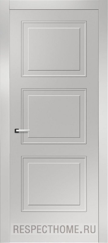 Межкомнатная дверь эмаль светло-серая Potential doors 245.1 ДГ