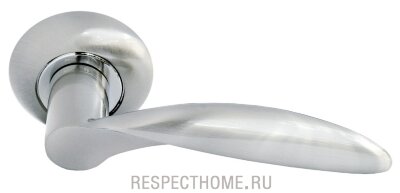 Дверные ручки MORELLI Портал MH-07 SN Белый никель