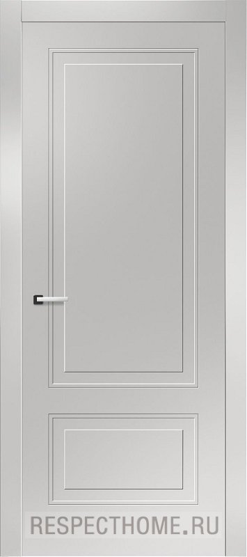 Межкомнатная дверь эмаль светло-серая Potential doors 244.1 ДГ