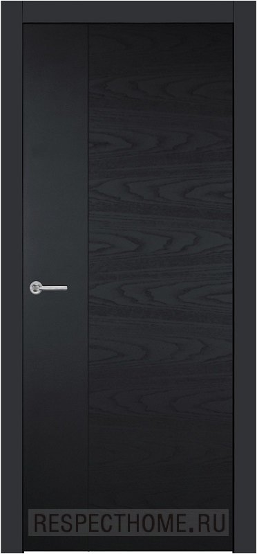 Межкомнатная дверь Potential doors Blend эмаль чёрная 406 ДГ