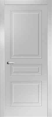 Межкомнатная дверь эмаль светло-серая Potential doors 243.1 ДГ
