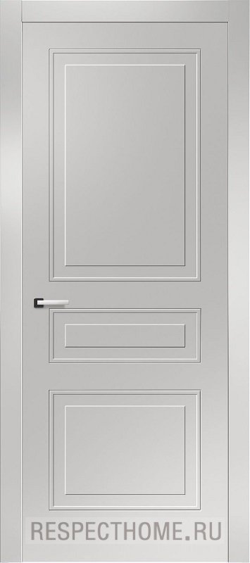 Межкомнатная дверь эмаль светло-серая Potential doors 243.1 ДГ