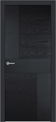 Межкомнатная дверь Potential doors Blend эмаль чёрная 408 ДГ
