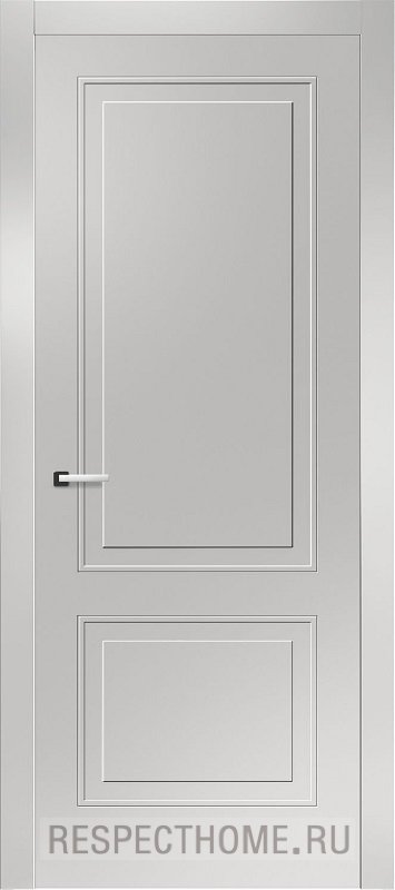 Межкомнатная дверь эмаль светло-серая Potential doors 242.1 ДГ