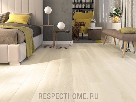 Инженерная доска Esta Parket Ясень Elegant Frost Ivory Pores Extra Matt Lac 1800*160*14 мм