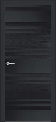Межкомнатная дверь Potential doors Blend эмаль чёрная 409 ДГ