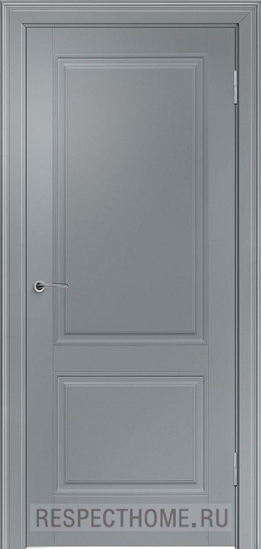 Межкомнатная дверь эмаль грей Potential doors 222 ДГ
