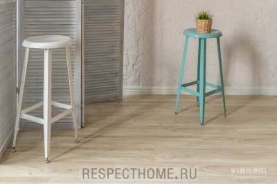 Клеевая кварц-виниловая плитка VINILAM Glue Дуб Килль 188*1228*2.5 (4.16 м2)