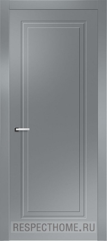 Межкомнатная дверь эмаль грей Potential doors 241.2 ДГ