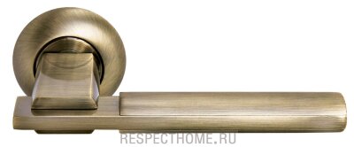 Дверные ручки MORELLI Упоение MH-13 MAB/AB Античная бронза/матовая античная бронза