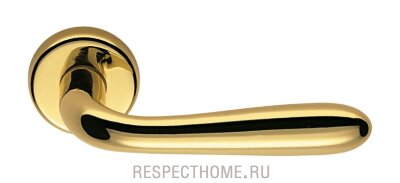 Дверная ручка Colombo Robot CD 41 (50 роз) R полированная латунь