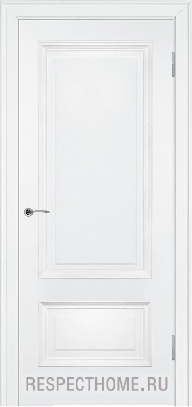 Межкомнатная дверь эмаль белая Potential doors 234.2 ДГ