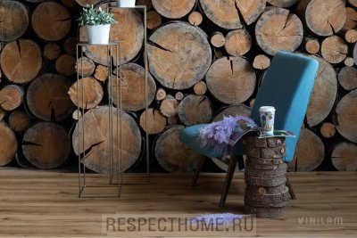 Клеевая кварц-виниловая плитка VINILAM Glue Дуб Марбург 188*1228*2.5 (4.16 м2)