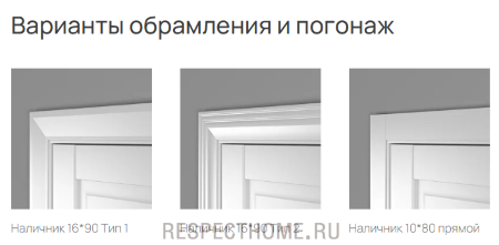 Межкомнатная дверь филенчатая глухая покрытие Керамик 2300*800 Дуб Натуральный