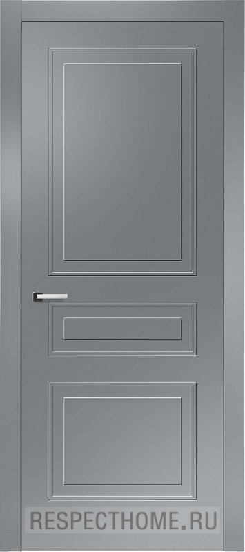 Межкомнатная дверь эмаль грей Potential doors 243.1 ДГ