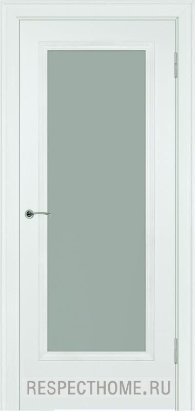Межкомнатная дверь эмаль серая Potential doors 231.2 Стекло сатинато