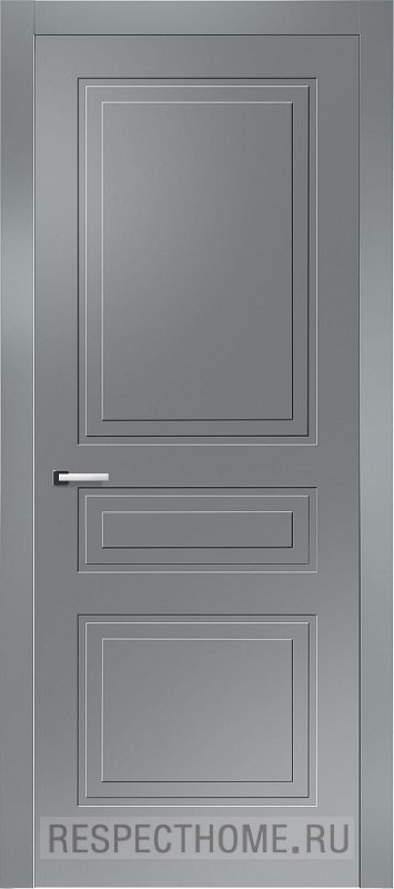 Межкомнатная дверь эмаль грей Potential doors 243.2 ДГ