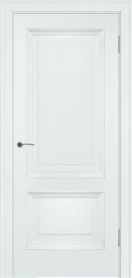 Межкомнатная дверь эмаль серая Potential doors 232.2 ДГ